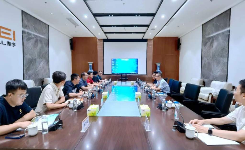 哈尔滨工程大学经济管理学院领导一行到访捷瑞数字,共探人才培育机制